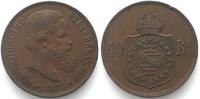 Brasilien 1873 BRAZIL 40 Reis 1873 PEDRO II Bronze XF! vz 29,99 EUR21,99 EUR  + 15,00 EUR frais d'envoi