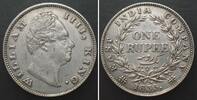 Indien Britisch BRITISH INDIA Rupee 1835 (c) Calcutta mint WILLIAM IV silver UNC-!!! -