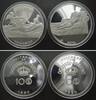 Occussi - Ambeno OCCUSSI - AMBENO. 2 x 100 Dollars 1990 VELAZQUEZ & GOYA silver RARE!!! -