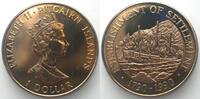 Pitcairn PITCAIRN ISLANDS 1 Dollar 1990 ESTABLISHMENT of SETTLEMENT Cu-Ni -