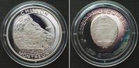 Nordkorea NORTH KOREA 2 Won 2000 CHILLON - MONTREUX silver Proof SCARCE! -
