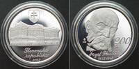 Slowakei SLOVAKIA 200 Korun 2003, Jozef Skultety, silver Proof -