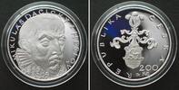 Tschechische Republik 200 Kronen CZECH REPUBLIC. 200 Korun 2005, Mikulas Dacicky, silver Proof -