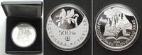 Slowakei SLOVAKIA 500 Korun 2005, Slovensky Kras National Park, silver Proof -