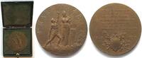 Schweiz - Medaillen NEUCHAEL. Medaille 1898, 50TH ANN. OF SWISS CONFEDERATION, bronze 48mm w. box -