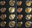 Europroben VATICAN - SPECIMEN Euro Pattern Proof Set 2005 SEDE VACANTE, Proof, scarce! -