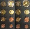 Europroben VATICAN - SPECIMEN Euro Pattern Proof Set 2008 BENEDICT XVI w. medal -