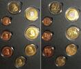 Europroben VATICAN - SPECIMEN Euro Pattern Proof Set 2006 -