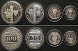 Campione d'Italia CAMPILIONI Set 10,20,100 Francs 1970, 50 Francs 1972 silver VERY RARE!!! -