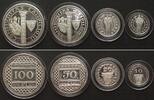 Campione d'Italia CAMPILIONI Set 10,20,100 Francs 1970, 50 Francs 1972 silver VERY RARE!!! -