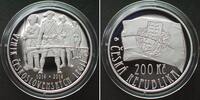 Tschechische Republik Kronen CZECH REPUBLIC. 200 Korun 2014, Czechoslovak Legions, silver Proof -