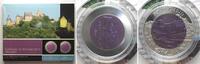 Luxemburg LUXEMBOURG 5 Euro 2012, Bourscheid castle, bi-netallic, niobium & silver -