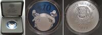 Estland ESTONIA. 10 Euro 2011, Future, silver, Proof -