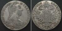 Haus Habsburg AUSTRIA Maria Theresa Thaler 1780 Vienna mint (1890-1930) silver VF -