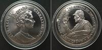 Gibraltar GIBRALTAR 1 Crown 1994, 100 Ann. of SHERLOCK HOLMES, Cu-Ni BU -