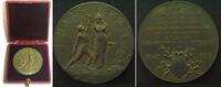 Schweiz - Medaillen NEUCHAEL. Medaille 1898, 50TH ANN. OF SWISS CONFEDERATION, bronze 48mm w. box -