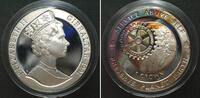 Gibraltar GIBRALTAR 1 Crown 1991 ROTARY CLUB OF GIBRALTAR silver Proof -