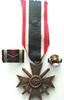 Deutschland - Orden und Abzeichen Germany THIRD REICH War Merit Cross with Swords 2nd Class 1939 -