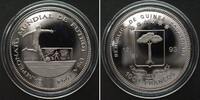 Äquatorialguinea EQUATORIAL GUINEA - PATTERN 1000 Francs 1993 SOCCER WORLD CUP Cu-Ni SCARCE! -