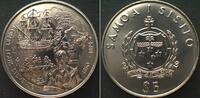 Samoa (Westsamoa) SAMOA 5 Tala 1994 Treasure Island ROBERT LOUIS STEVENSON Cu-Ni BU SCARCE! -