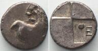 Thrakien - Chersonesos THRACE. Chersonesos, AR Hemidrachm, 400-350 BC, pellet E / empty square, UNC-! -