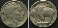 Vereinigte Staaten von Amerika US 1914 Type 2 Buffalo Nickel 5 Cents VF+SCARCE DATE! -