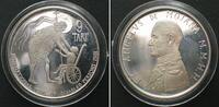 Malteserorden ORDER of MALTA 9 Tari 1981 Year of Disabled ANGELO DE MOJANA silver Proof -