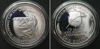 Vereinigte Staaten von Amerika US 1997 P LAW ENFORCEMENT OFFICERS MEMORIAL PROOF SILVER DOLLAR -