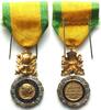 Frankreich - Orden und Abzeichen FRANCE. Médaille militaire 1870, argent, SUP-FDC! -