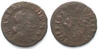 Frankreich - Nevers & Rethel NEVERS & RETHEL Denier 1652 A CHARLES II de GONZAGA cuivre TTB+ -