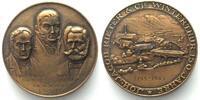 Schweiz - Medaillen JOH. JACOB RIETER, WINTERTHUR, 150 YEARS, Medal 1945 by Huguenin, bronze, 60mm -