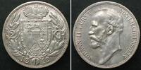 Liechtenstein LIECHTENSTEIN 2 Kronen 1912 JOHN II silver BU!!! -