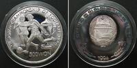 Nordkorea NORTH KOREA 500 Won 1994 FOOTBALL WORLD CUP silver 1oz Proof -