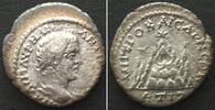Roman Provincial - Thrace CARACALLA (198-217 AD). Cappadocia, Caesarea, AR Drachm, Yr. 17 (208/209), XF -