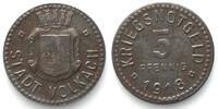 Volkach (Bayern)  Germany VOLKACH (Bavaria) 5 Pfennig 1918 NOTGELD iron UNC- SUP-FDC