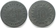 Geiselhöring (Bayern) Germany GEISELHÖRING (Bavaria) 10 Pfennig ND, NOTGELD, zinc UNC- -