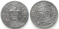 Obernzell a. D. (Bayern) 1917-1921 Germany OBERNZELL a. D. (Bavaria) 50 Pfennig ND, NOTGELD, iron UNC, RRR! FDC-