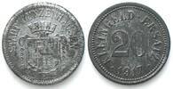 Gunzenhausen (Bayern) Germany GUNZENHAUSEN (Bavaria) 20 Pfennig ND, NOTGELD zinc UNC -