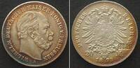 Preussen Germany PRUSSIA 20 Mark 1873 A (restrike in silver 1987), WILHELM I -