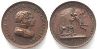 Frankreich - Medaillen FERDINAND & CAROLINE DE BERRY. 1820 NAISSANCE DU DUC DE BORDEAUX cuivre 14mm -