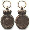 Frankreich - Orden und Abzeichen MÉDAILLE DE SAINTE-HÉLÈNE 1857 NAPOLEON Ier bronze TTB-SUP # 83395 -
