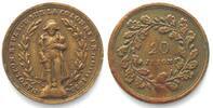 Frankreich - Jetons NAPOLEON Ier. 20 Jetons 1833 La Colonne Vendôme, laiton 23mm -