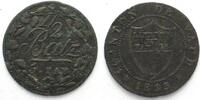 Schweiz - Waadt Swiss VAUD 1/2 Batzen 1813 billon VF -