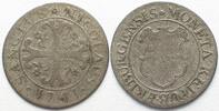 Schweiz - Freiburg Suisse FRIBOURG 1/2 Batz 1741 billon qTTB/TTB+! -