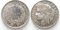 Frankreich TROISIÈME RÉPUBLIQUE 1 Franc 1895 A - Paris CERES argent FDC! -