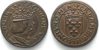 Frankreich ESSAI DE METAL & MODULE Type du ducat de LOUIS XII ND(1880) cuivre 25mm -