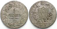 Schweiz - St. Gallen SAINT GALL Canton 1 Batzen 1811 billon AU! -