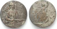 Schweiz - Schützenmedaillen ST. GALL 1904 SHOOTING FESTIVAL Medal silver 33mm AU -