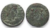 Roman Imperial CONSTANS AE Nummus 16mm 347-348 Thessalonica VICTORIAE DD AVGGQ NN -