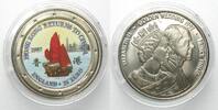 England UK 25 Euro 1997 Ship HONG KONG RETURNS TO CHINA / GOLDEN WEDDING Cu-Ni -